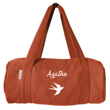 Sac à langer Cadeau Bébé personnalisé Terracotta Coton