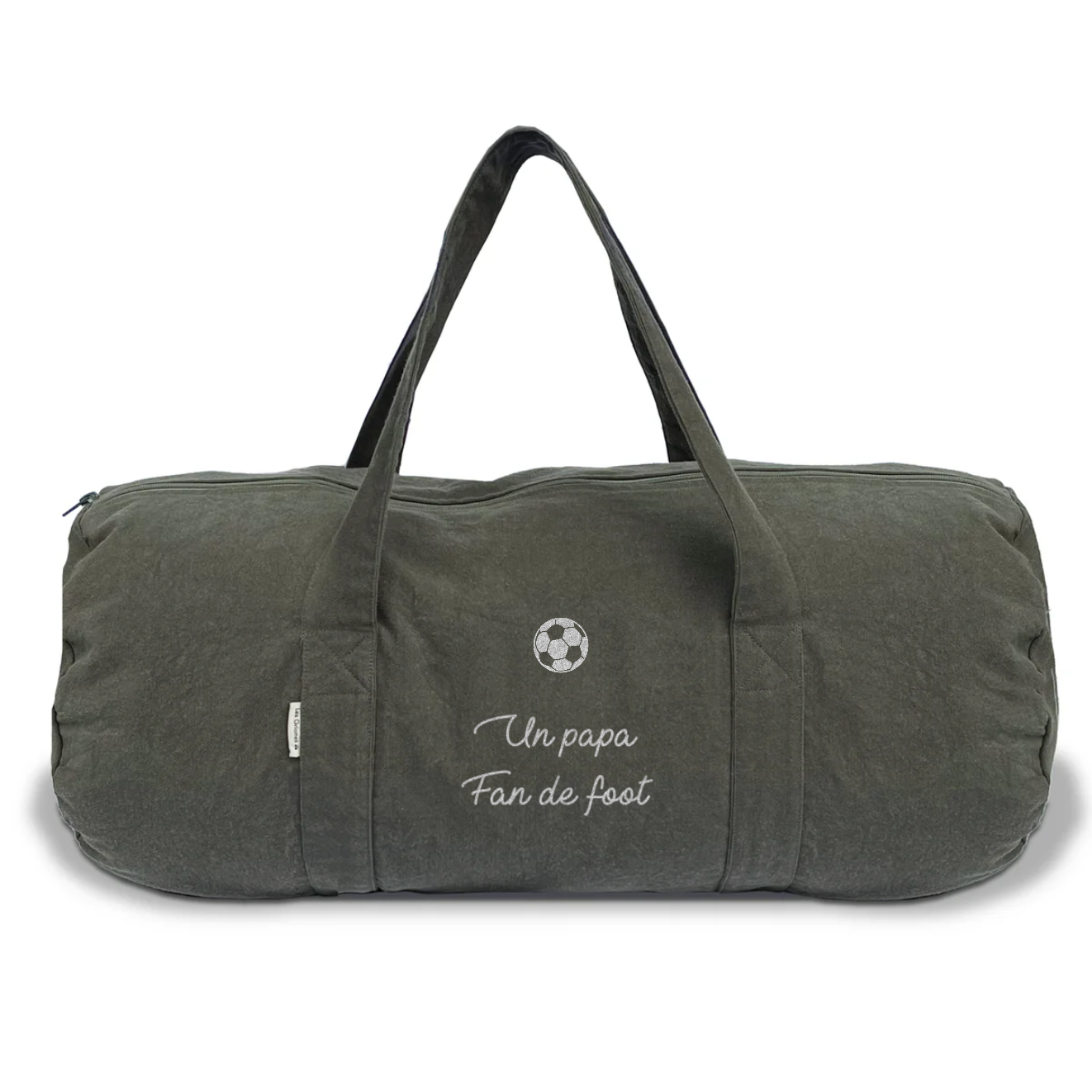 Sac XL de sport/voyage Fête des pères personnalisé Kaki