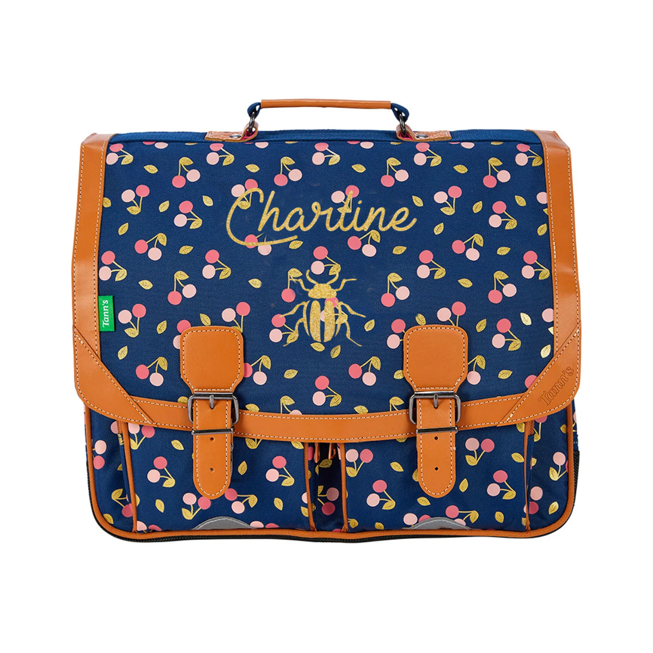 Cartable Tann's personnalisé CE2 CM1 CM2 Griottes