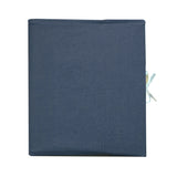 Album photo traditionnel Cadeau Adulte personnalisé Bleu pétrole Lin