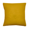 Coussin Cadeau Baptême / Communion personnalisé Jaune moutarde Lin