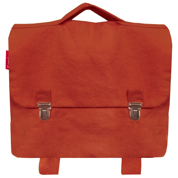 Cartable maternelle personnalise Terracotta Coton Les griottes