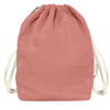 Sac à dos Cadeau bébé personnalisé Rose Gaze de coton
