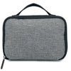 Sac à goûter isotherme Petit modèle Ecole personnalisé gris chiné