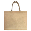 Cabas de plage personnalisé Toile de jute naturelle