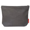 Trousse de toilette en lin Cadeau Fête des Mères et Grand-mères personnalisé Gris ardoise
