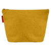 Pochette Ecole personnalisée Jaune moutarde Coton