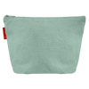 Trousse de toilette Cadeau Fête des Mères et Grand-mères personnalisé Vert amande Coton