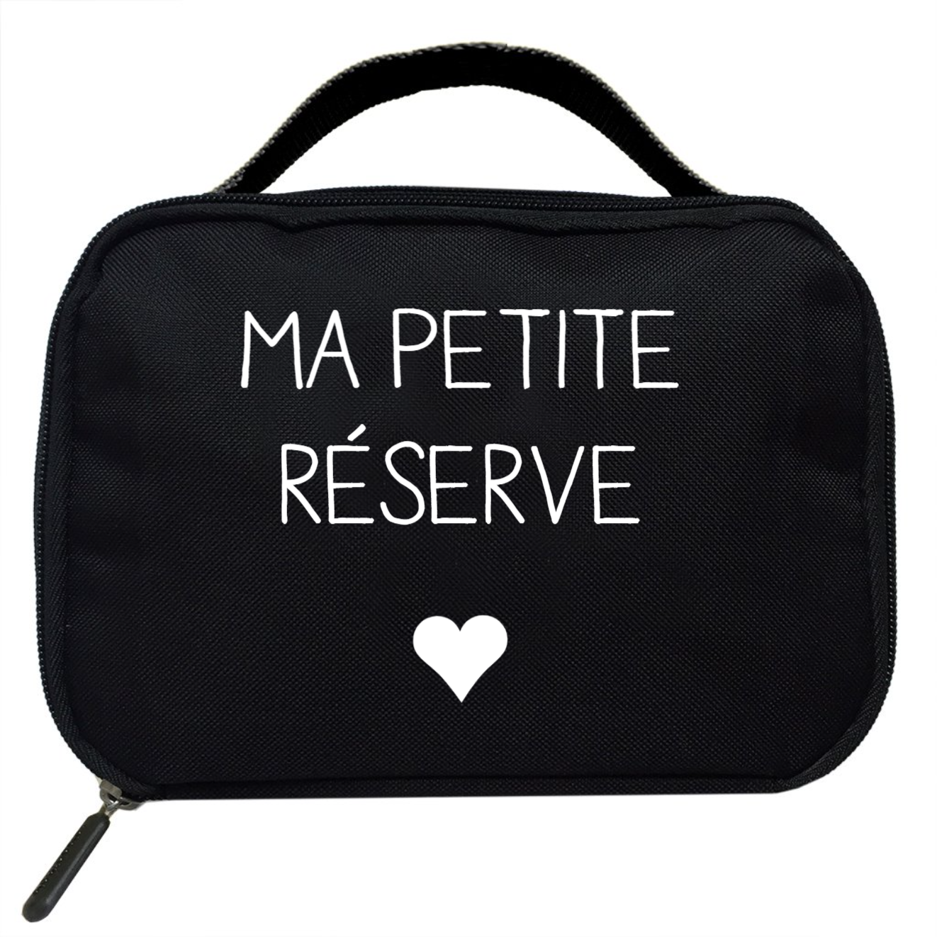 Sac isotherme Petit modèle Cadeau Adulte personnalisé Noir