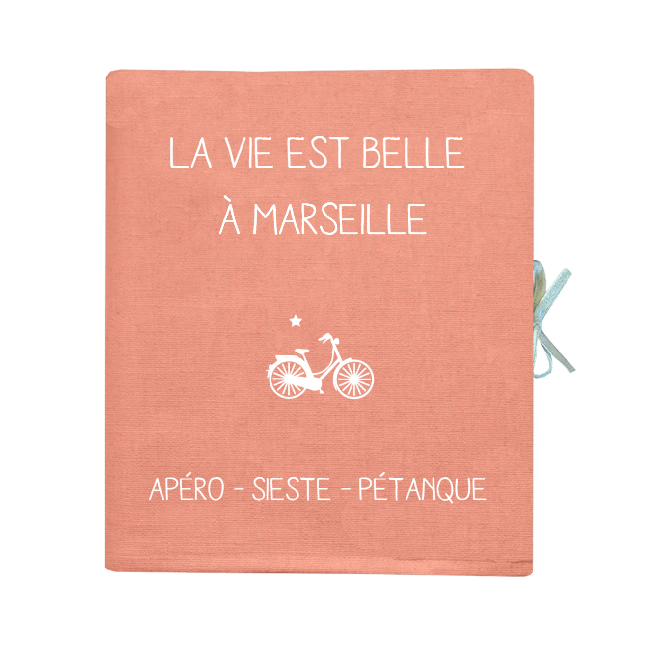 Album photo traditionnel Cadeau Adulte personnalisé Pêche Lin