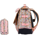 Cartable Tann's CP CE1 CE2 personnalisé Liberty rose pâle