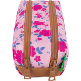 Trousse Tann's double personnalisée Liberty Rose vif