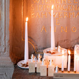 Bougeoir ange cadeau St Valentin et mariage, en porcelaine émaillé