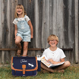 Cartable Tann's CP CE1 CE2 personnalisé Bleu marine