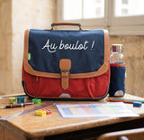 Cartable Tann's personnalisé CP CE1 CE2 Bleu rouge