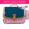 Cartable Enfant Tann's personnalisé CP-CE1-CE2 Rose Etoile
