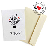 Carte à planter Merci