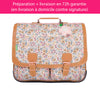 Cartable Tann's CE2-CM1-CM2 personnalisé Liberty rose pâle