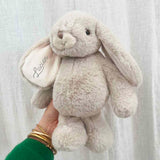 Doudou Bébé Lapin personnalisé en peluche