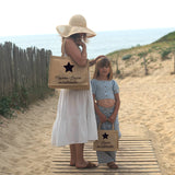 Petit Sac en toile de jute neutre, Cadeau Maîtresse personnalisé