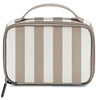Sac isotherme Petit modèle Cadeau Maîtresse personnalisé rayures crèmes