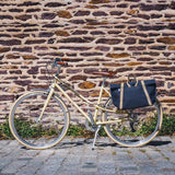 Sacoche vélo bleu marine cadeau fête des mères et grands-mères