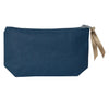 Petite pochette Cadeau Fête des Mères / Grand-mères personnalisé Bleu marine Lin
