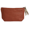 Petite pochette Cadeau Mariage personnalisé Terracotta Lin