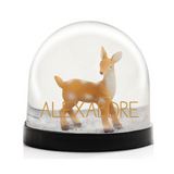 Boule à neige Cadeau adulte personnalisé Bambi