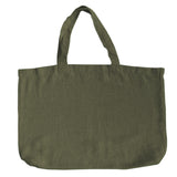 Cabas adulte en lin kaki