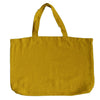 Cabas adulte en lin moutarde