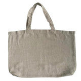 Cabas adulte en lin naturel