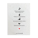 Carte à planter Merci