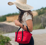 Lunch Bag isotherme Cadeau Adulte personnalisé Rouge