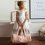 Sac de sport Ecole personnalisé Rose poudré Coton