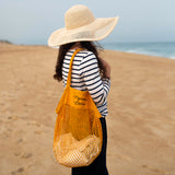 Sac filet moutarde Maîtresse, Nounou personnalisé