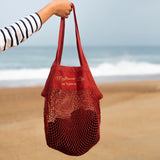 Sac filet terracotta Maîtresse, Nounou personnalisé