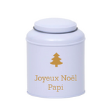 Boite à thé Cadeau de Noël personnalisée