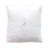 Coussin Cadeau Adulte personnalisé Blanc Lin