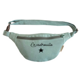 Sac banane vert amande adulte