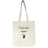 Tote bag Cadeau Noël personnalisé Coton
