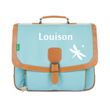 Cartable Tann's CP CE1 CE2 personnalisé Vert d'eau