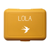 Boite à goûter Enfant personnalisé Jaune