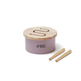 Tambour enfant personnalisé Parme Bois