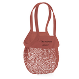Sac filet terracotta Maîtresse, Nounou personnalisé