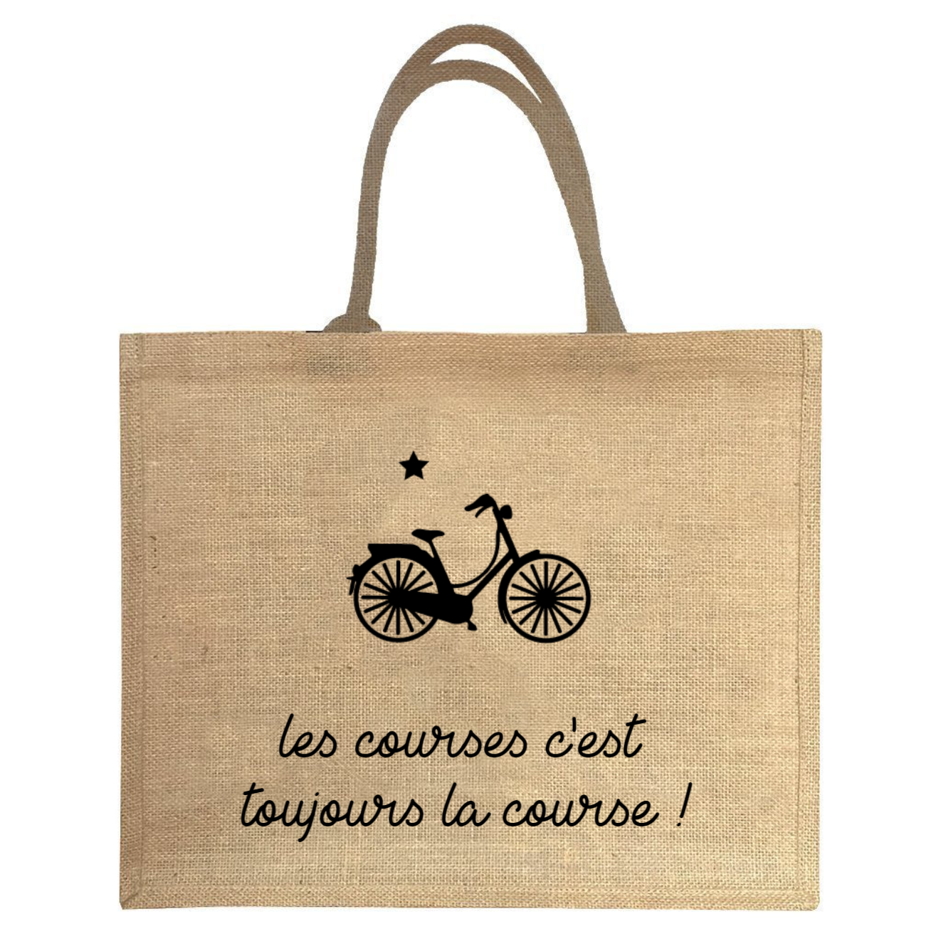 Sac de course pliable publicitaire publicitaire Conel en polyester lisse Sac de course pliable publicitaire publicitaire Conel en polyester lisse