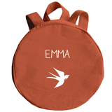 Sac à dos Maternelle personnalisé Terracotta Coton