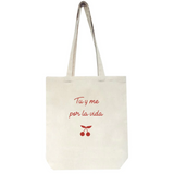 Tote bag Cadeau Mariage personnalisé Coton