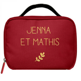 Sac isotherme Petit modèle Cadeau Mariage personnalisé Rouge