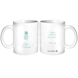 Mug Enfant personnalisé Bleu pétrole 325ml
